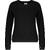 Betzy Sweater Black L Mohair r-neck 