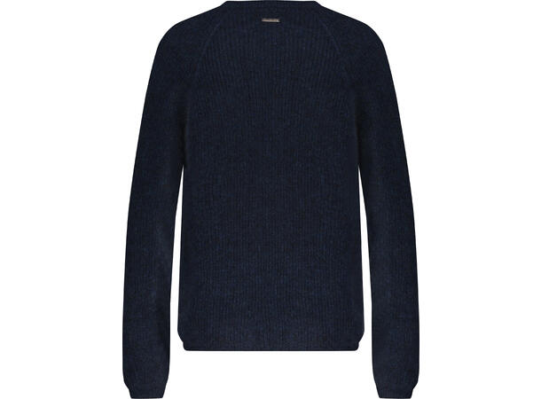 Betzy Sweater Navy L Mohair r-neck 