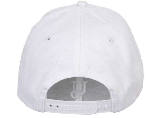 Bronx Cap White One Size Embossed logo cap 