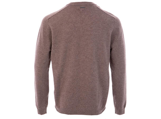 Constantin Sweater Mid Brown XXL Wool r-neck 