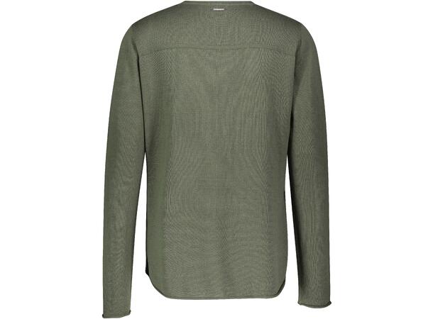 Jerry Sweater Olive XL Cotton/viscose sweater w/pocket 