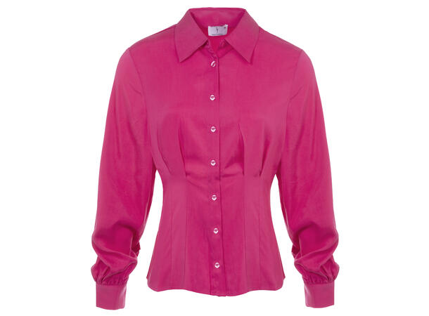 Lela Blouse Magenta XL Cupro stretch blouse 