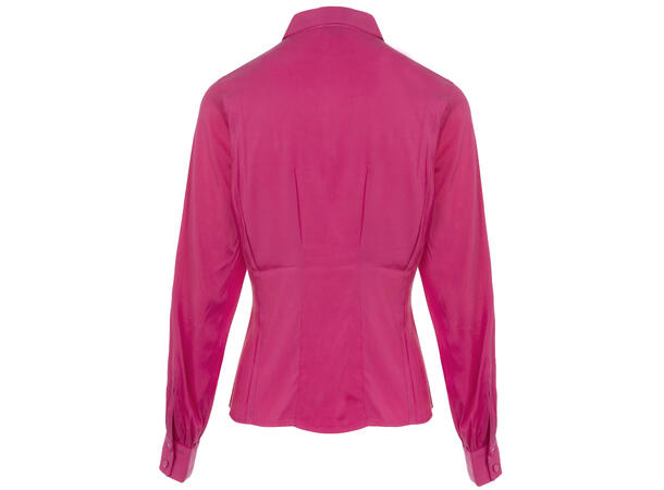 Lela Blouse Magenta XL Cupro stretch blouse 