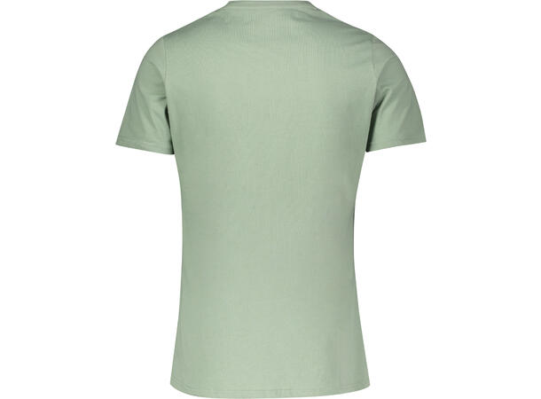 Niklas Basic Tee Hedge green S Basic cotton T-shirt 