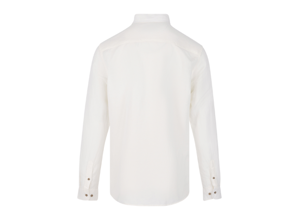 Ronan Shirt White M Linen/Viscose Shirt 
