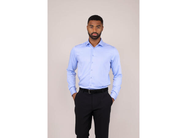Totti Shirt Light blue L Basic stretch shirt 