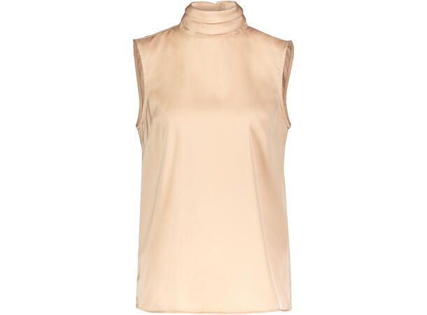 Tyler Blouse Champagne M Satin top 