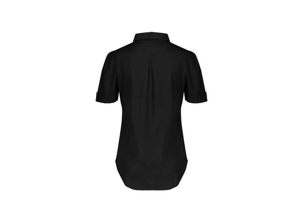 Deborah Shirt Black XS Linen stretch SS shirt 