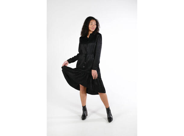 Keya Dress black M EcoVero shirt dress 
