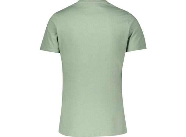 Niklas Basic Tee Hedge green M Basic cotton T-shirt 