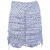 Pauline Skirt Blue windmill AOP S Ruched chiffon skirt 