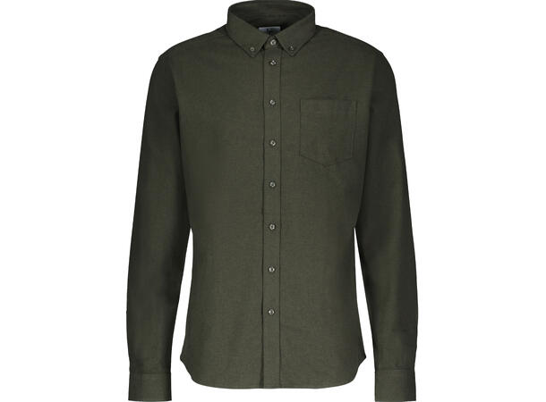 Franz Shirt Olive XL Brushed twill pocket shirt 