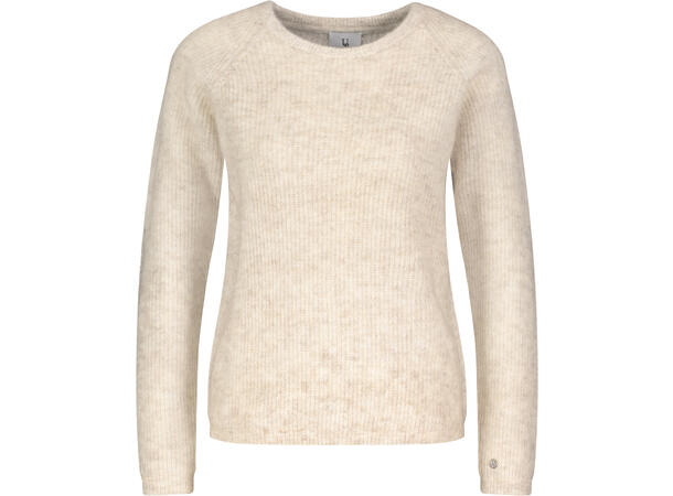 Betzy Sweater Sand S Mohair r-neck 