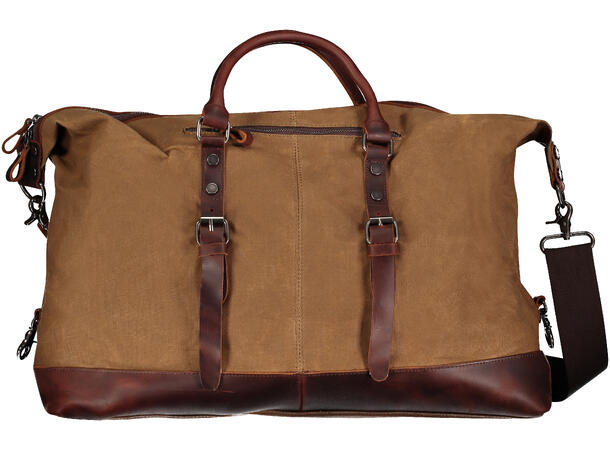 Parker Bag Khaki One Size Canvas/Leather weekend bag 