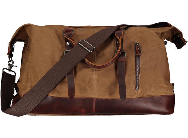 Parker Bag Khaki One Size Canvas/Leather weekend bag 