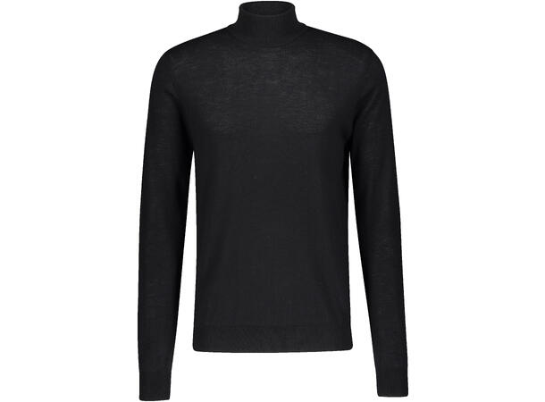 Valon Sweater Black M Basic merino sweater 