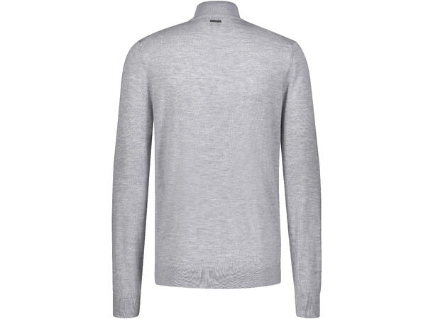 Valon Sweater Lt.grey mel M Basic merino sweater 