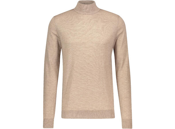 Valon Sweater Sand M Basic merino sweater 