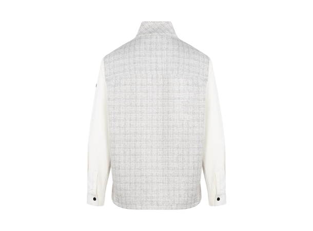 Birk Half-zip Cream S Kangaroo pocket sweater 