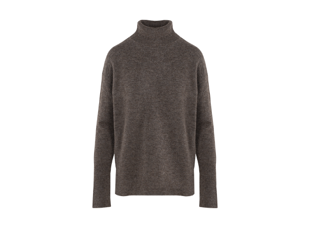 Chrissie Turtle Mole XL Alpaca t-neck sweater 