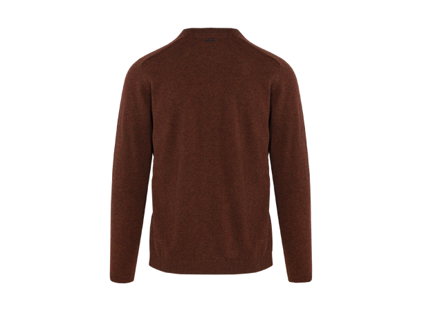 Constantin Sweater Rust XL Wool r-neck 