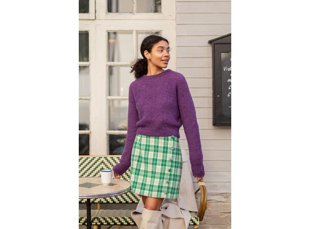 Marah Sweater Multi Purple S Mohair sweater 