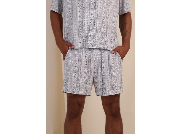 Pablo Shorts Blue AOP XXL Viscose shorts 