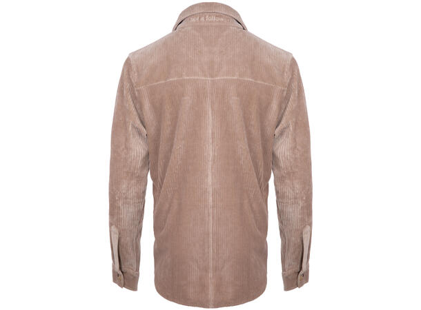 Truls Shirt Light camel M Corduroy stretch overshirt 