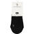 Sneaker socks Black 39-42 4pk bamboo socks 