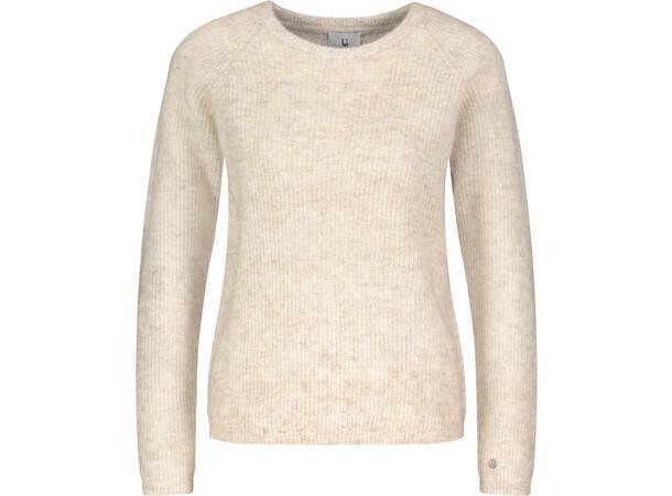 Betzy Sweater Sand L Mohair r-neck 