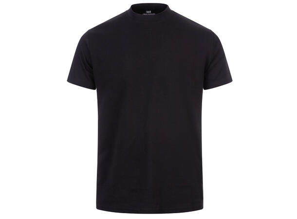 Bruno Tee Black L Organic cotton mock neck 