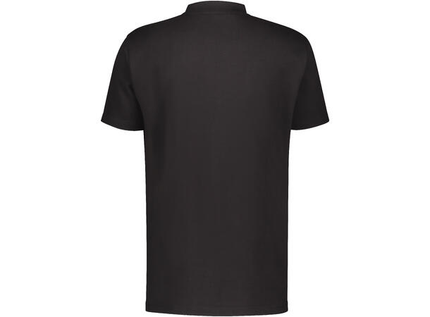 Bruno Tee Black L Organic cotton mock neck 