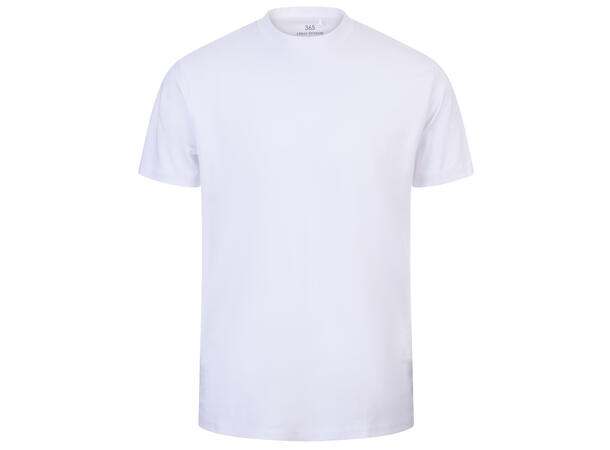 Bruno Tee White L Organic cotton mock neck 