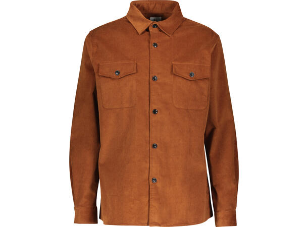 Curt Overshirt Rust XL Stretch corduroy overshirt 