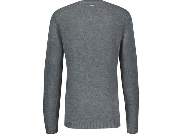 Hasse Sweater Dark Grey Melange XL Lambswool sweater 
