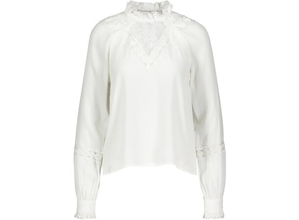 Jackie Blouse Offwhite S Viscose lace top 