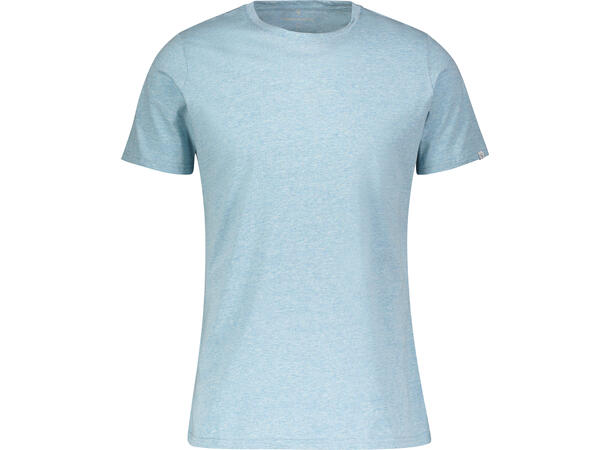 Niklas Basic Tee Turquoise M Basic cotton T-shirt 