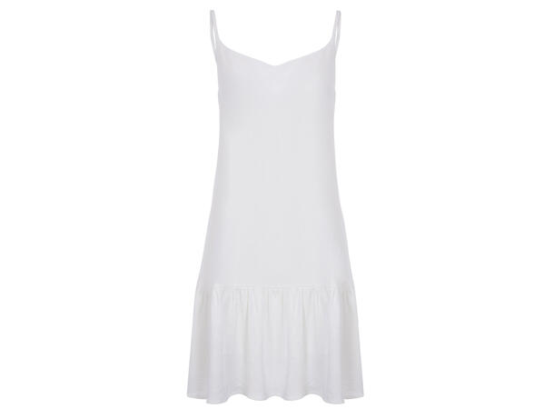 Rankin Dress white S Linen slub mini dress 