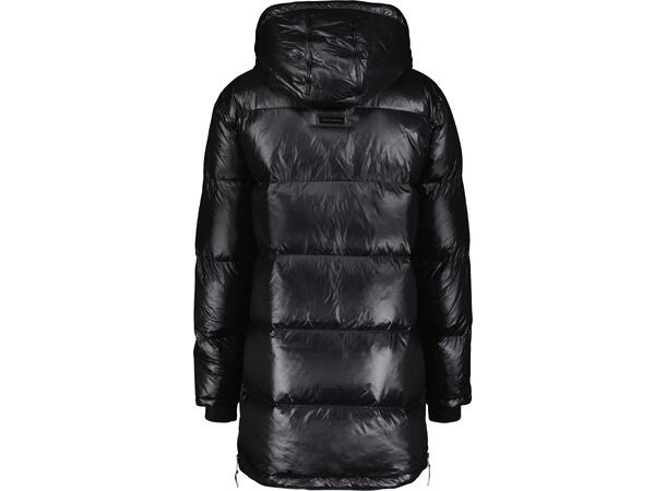 Sidney Down Parka Black M Glossy down parka 