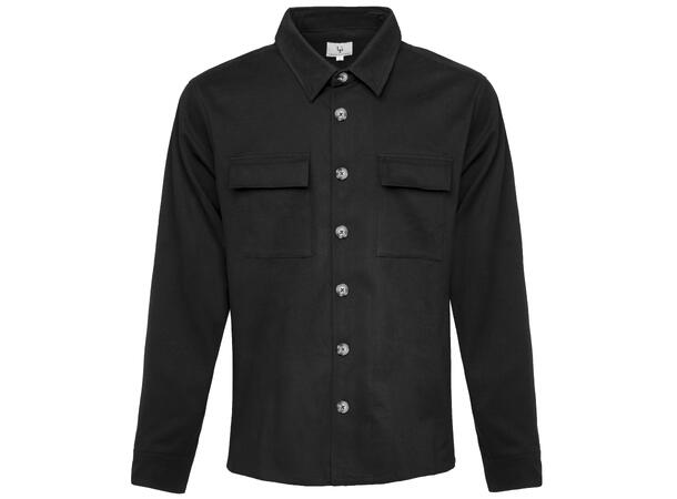 Sunny Shirt Black L Cotton twill overshirt 