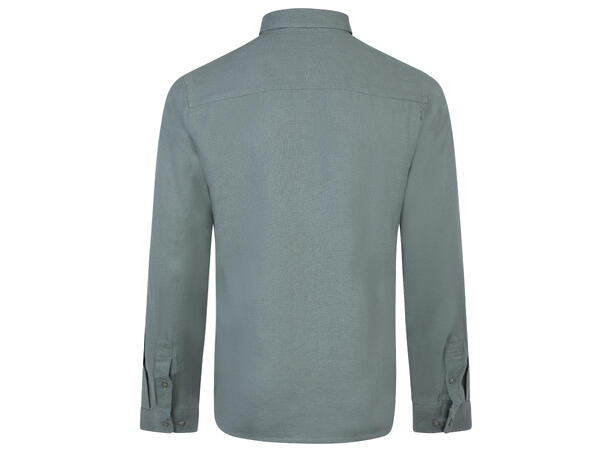 Thad Shirt Willow M Linen cotton LS shirt 