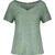 Lily V-neck Tee Willow M Linen v-neck tee 