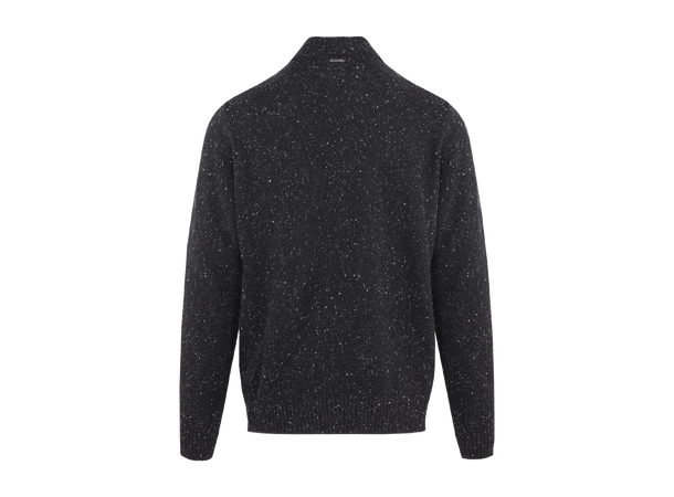 Adil Turtle Black neps L Neps t-neck sweater 