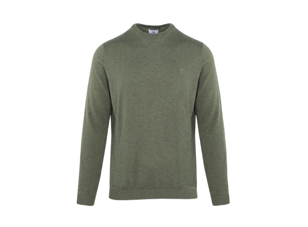 Marc Sweater Dried Herbs M Merino blend r-neck 