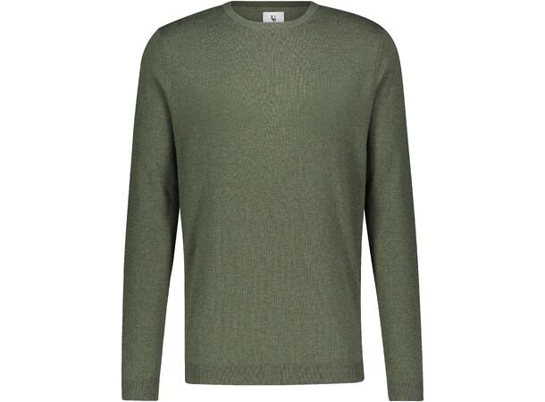 Marc Sweater Dried Herbs M Merino blend r-neck 