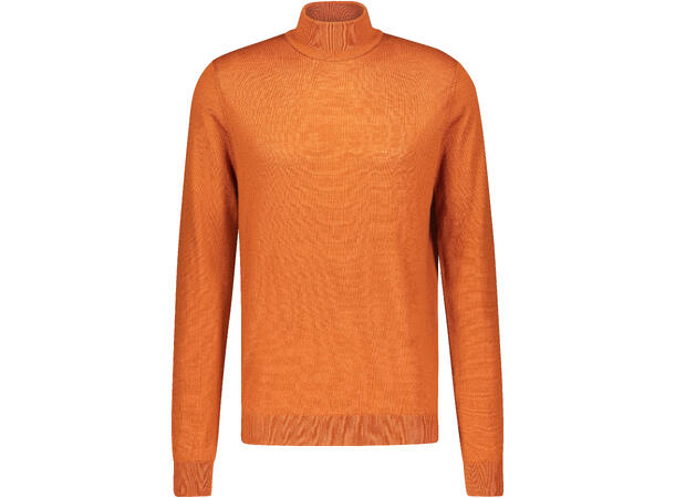 Valon Sweater Burnt Orange S Basic merino sweater 