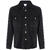 Truls Shirt Black S Corduroy stretch overshirt 