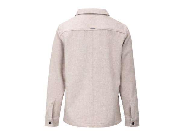 Aligo Overshirt Sand Melange XXL Wool twill overshirt 