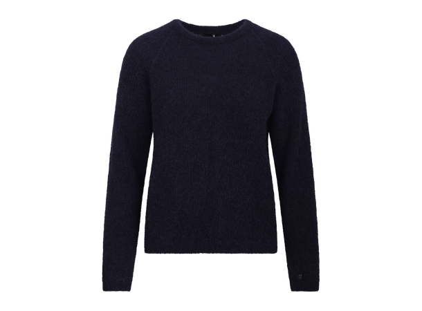 Betzy Sweater Navy S Mohair r-neck 
