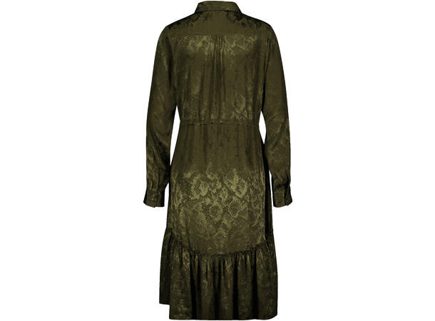 Keya Dress Olive night XL EcoVero shirt dress 
